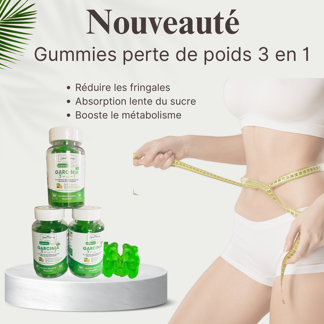 Pack Gummies perte de poids ( 3mois)